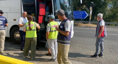 Tur taşımacılığı yapan araçlara sıkı denetim
