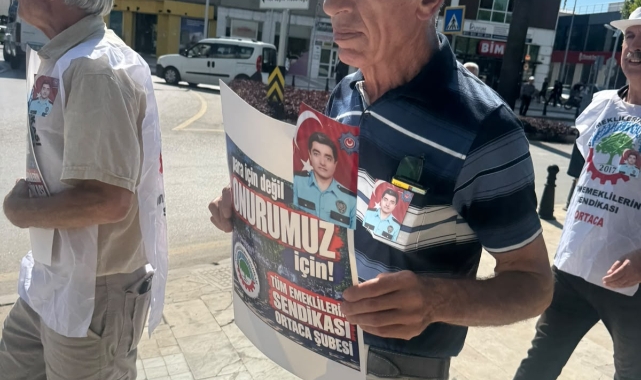 Emeklilerden 'onurlu yaşam' çağrısı