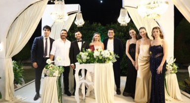 Şule ve Egemen Görkemli düğün ile dünya evine girdi.