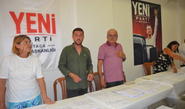 YENİ Parti Muğla ve ilçelerin'de delege seçimi için üyeler sandık başında