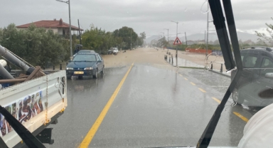 Dalaman'da tersakan çayı taştı: Su baskınları yaşandı
