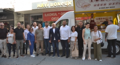 Eşi hayrına lokma döktürdü