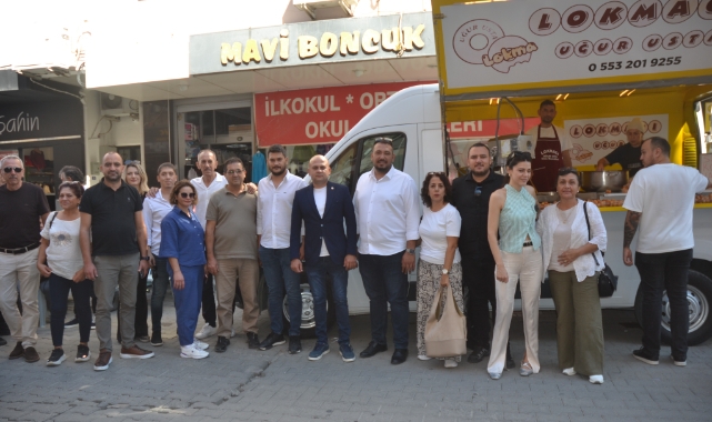 Eşi hayrına lokma döktürdü