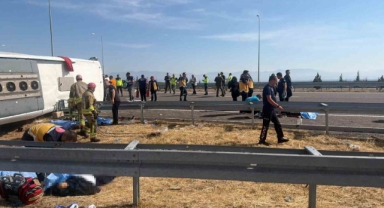Manisa'da katliam gibi kaza: 11 can kaybı, 27 yaralı!